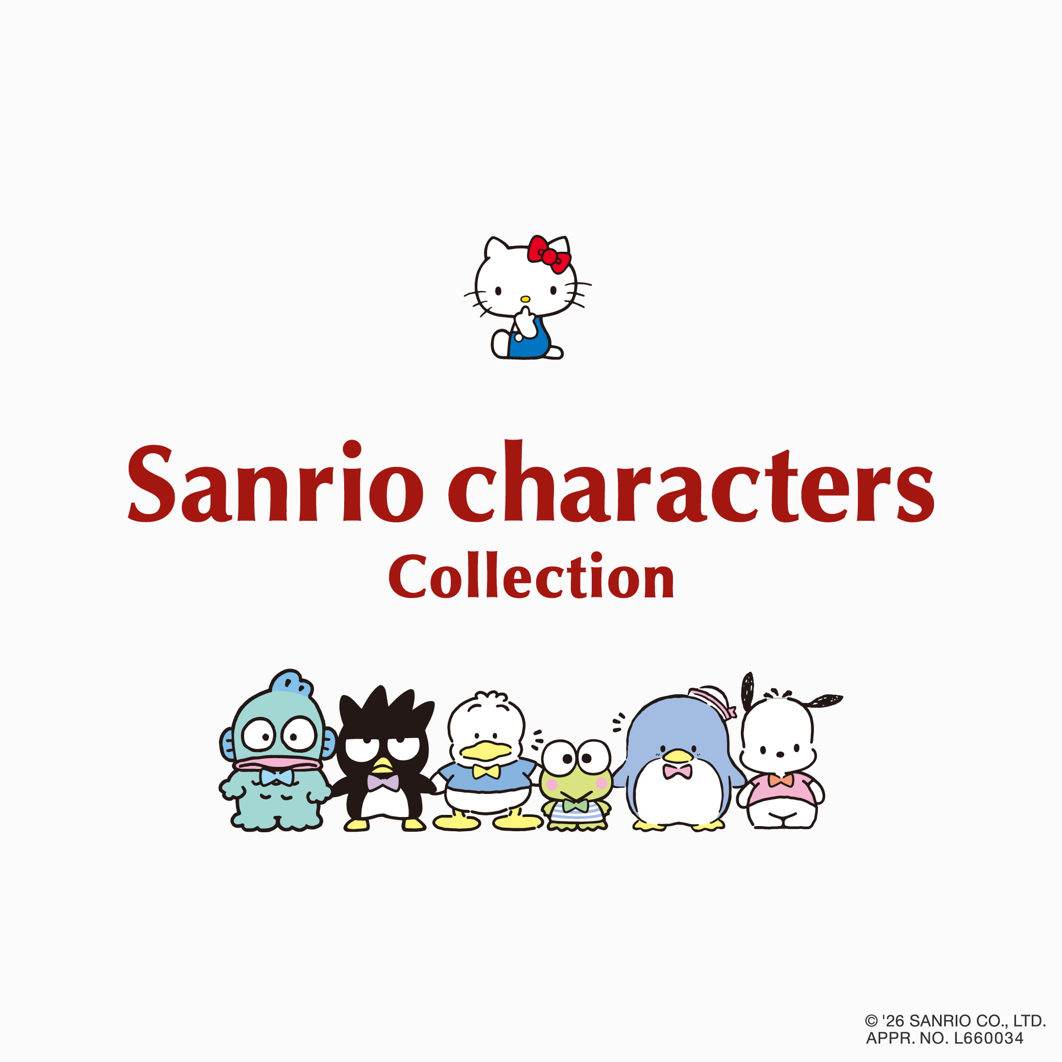 【サンリオキャラクターズ】「ハローキティ」や「はぴだんぶい」との限定コレクションを発売! 2.19(THU.)